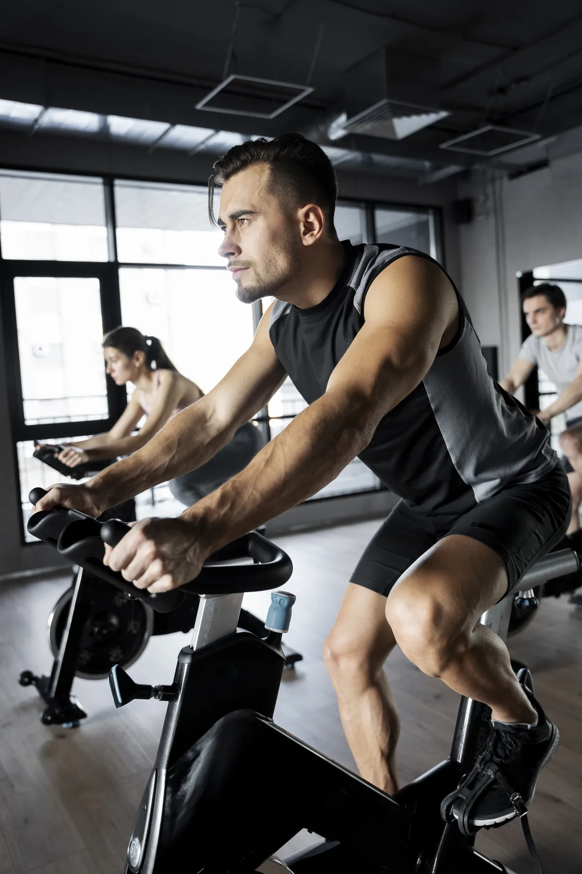 Sesión de spinning